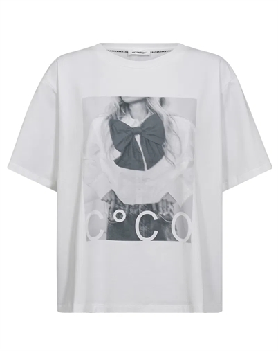 Siara CC Bow Oversize T-shirt - Co Couture